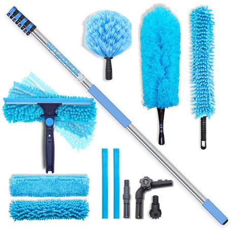 IGAD Kit de nettoyage pour poteau avec rallonge de 5