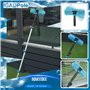 IGAD Kit de nettoyage pour poteau avec rallonge de 5,2 m, plumeau étendu pour le nettoyage des espaces élevés, plumeau avec poig