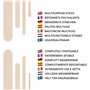 Belle Vous Spatule Bois pour Cire (Lot de 500) - Spatule Cire Epilation Jetable - Petite, Moyenne et Grande Spatule en Bois pour