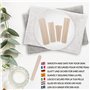 Belle Vous Spatule Bois pour Cire (Lot de 500) - Spatule Cire Epilation Jetable - Petite, Moyenne et Grande Spatule en Bois pour