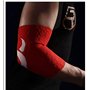 Manchon de Compression Protège Coude et Bras Rouge Taille L
