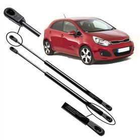 Ramor Strutz 2x Verin de Hayon Compatibles avec Kia Rio III 2011-2017. Voiture à Hayon. Ressorts à Gaz pour Hayon