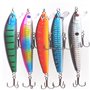 Qtuie Leurres de Pêche Lot de 5 Leurre Peche Bioniques à Couler Lent au Brochet