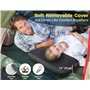 TREKOLOGY Grand Coussin Gonflable - Coussin de Camping en Aluminium pour la Plage et Le Camping - Oreiller Gonflable pour Les Av