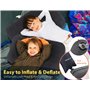TREKOLOGY Grand Coussin Gonflable - Coussin de Camping en Aluminium pour la Plage et Le Camping - Oreiller Gonflable pour Les Av