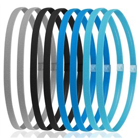 Jinlaili 8Pcs Bandeau de Sport Homme