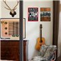 6 PCS d'Album de Band, Affiches Esthétiques de Groupe de Rock pour Chambre, Kit de Collage Mural Vintage, Impressions sur Toile 