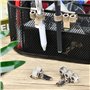 Clips de Porte-Stylo Argent