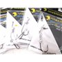 HAWKRIDGE Rig Pro Series – Lot de 5 hameçons simples de qualité commerciale prêts à l'emploi – Idéal pour la pêche en mer et à t