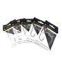HAWKRIDGE Rig Pro Series – Lot de 5 bas de ligne à 1 hameçon simple taille 5/0 de qualité commerciale – Idéal pour la pêche en m