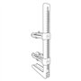 M4TEC H-JIG gabarit barre de perçage ajustable pour poignée de porte de cuisine, quincaillerie d'armoire, tireur de tiroir, outi