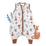 schlummersack Slumbersac gigoteuse à pieds été pour bébé 0.5 Tog 80 cm en mousseline de bambou