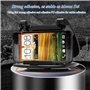 Support Téléphone Voiture avec Base Adhésive Support de Téléphone Rotatif à 360° Compatible avec Les Téléphones de 8,89 à 17,27 