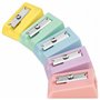 Ashton and Wright Taille-crayon à trou unique | Lot de 5 taille-crayons | Idéal pour l'école