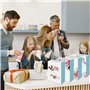 Lot de 12 sacs cadeaux Thank You avec fleurs, pour enfants, en papier pour fêtes, anniversaire, mariages et bonbons