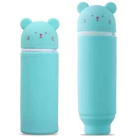 Nivofu Trousse 2 en 1 en Silicone Souple