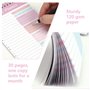 OWill To Do List Bloc Note, A5 To-do Listen Block, 5 Paquets 150 Feuilles, pour Maison et Bureau, 13x20 cm Carnet Planificateur 