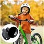 Sonnette de Vélo Électrique, Cloche de Vélo 120 DB avec 5 Sonneries, Sonnette de Vélo Route Étanche IPX4 pour Adultes, Klaxon Él
