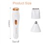 3 En 1 Rasoir Indolore Rechargeable