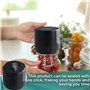 Kit de scellage sous vide pour bocaux, scelleuse sous vide automatique pour bocaux avec 10 bouchons de bouteille et 1 ouvre-bout