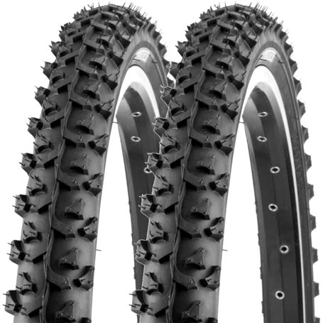 2 Pneus 20 X 1.75 (47-406) Pneus en caoutchouc tressé VTT pour enfant