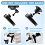 Naapesi Miroir de Voiture de Bébé avec Ventouse et Clip pour Voiture, Miroir à Ventouse pour Siège Auto, Convexe Retroviseur Voi
