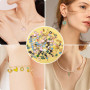 Lot de 100 Breloques Creation Bijoux, Breloques Emaillées Lot, Pendentif Charms, Diy Bijoux Breloques, Mixtes Pendentifs Assorti