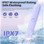 Mapille Rasoir Electrique Femme, étanche IPX7 Tondeuse Intime Femme 2 en 1 Rasoir életctrique Rechargeable Tondeuse de Bikini av