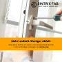 Sintrix Fab Bouton de rechange pour hotte aspirante - Compatible avec IKEA UNDERVERK, RYTMISK, VALUE. Matériau de haute qualité 