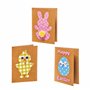Baker Ross FX981 Kraft Greeting Card Blanks - Pack of 12, faites vos propres cartes