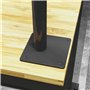 HOMCOM Support de réparation de vélo, support mural pour réparation de vélo avec pince réglable, support d'entretien pour vélo d
