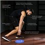VILUXE Speed & Agility Training Lot de 20 grands marqueurs plats numérotés Multicolore avec poignée antidérapante en PVC Diamètr