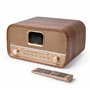 Roxel Amber Système HiFi compact rétro tout-en-un avec lecteur CD