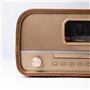 Roxel Amber Système HiFi compact rétro tout-en-un avec lecteur CD, DAB/DAB +, streaming audio BT, 40 W RMS, lecture et chargemen