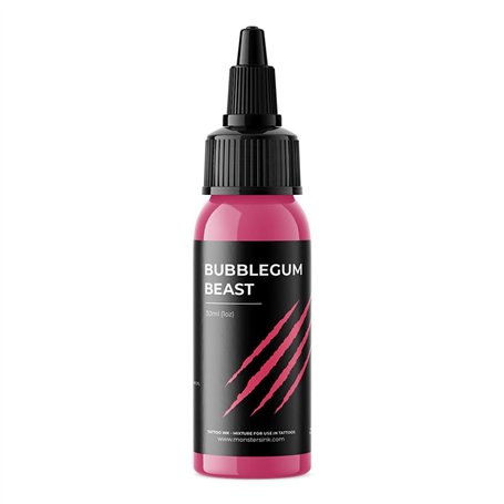 Monsters Ink Encre de tatouage colorée 30 ml - Encre de tatouage noire