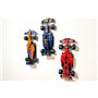 3Dudes & Dad Support mural compatible avec LEGO® Technic Ferrari SF-24 F1 Car – Crochet de rangement conçu sur mesure pour l'ens