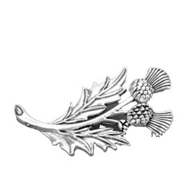 Broche chardon écossais pour femme