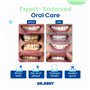 DR.DENT Bain de bouche tirant à l'huile de noix de coco – Blanchiment naturel des dents et haleine fraîche – Sans alcool – Sans 