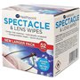 Healthpoint Lot de 10 paquets de 520 lingettes nettoyantes emballées individuellement pour lunettes