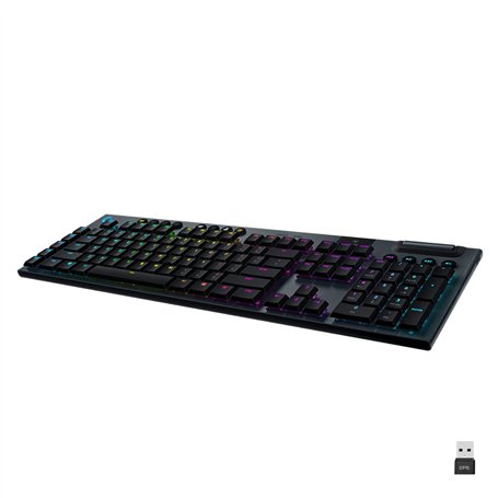 Logitech G - Accessories G915 Lightspeed Clavier de Jeu mécanique sans Fil à Profil Bas GL-Touches tactiles