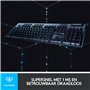 Logitech G - Accessories G915 Lightspeed Clavier de Jeu mécanique sans Fil à Profil Bas GL-Touches tactiles, LIGHTSYNC RGB, Desi