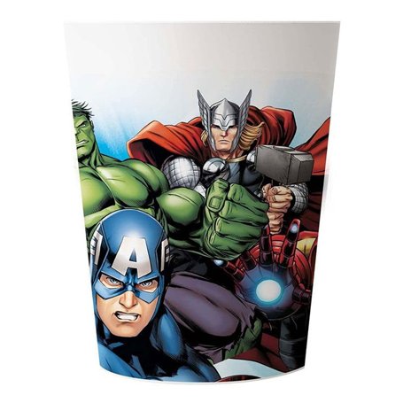 Procos Lot de 2 gobelets réutilisables Avengers - Capacité : 230 ML - Réutilisables