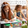Magicat Gomme à Dés Set I 12 cubes gomme pour enfants I 4 Crayon flexible Inclus I fourniture scolaire kawaii, affaire scolaire,