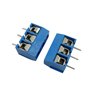 Aihasd 30 pièces KF301-3P Terminal à vis Panneau de jonction PCB Pitch 5.08mm 3 Pin Terminal d'impression 300V 16A