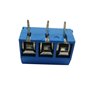 Aihasd 30 pièces KF301-3P Terminal à vis Panneau de jonction PCB Pitch 5.08mm 3 Pin Terminal d'impression 300V 16A