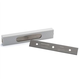 GLASS POLISH Grattoir 150mm Pack de 25 Lames en Acier au Carbone à Double Tranchant