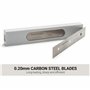 GLASS POLISH Grattoir 150mm Pack de 25 Lames en Acier au Carbone à Double Tranchant, Lames Remplaçables Ultra-Aiguisées de 0,20m