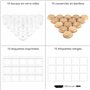 Winter Shore Petit Pot en Verre 170 ML avec Couvercles [Lot de 15] - Contenant Bougie Transparent - 15 Étiquettes Autocollantes,