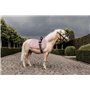 Tapis de selle PONY - Vieux rose - Velours - Saut d'obstacles