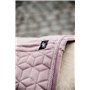 Tapis de selle PONY - Vieux rose - Velours - Saut d'obstacles